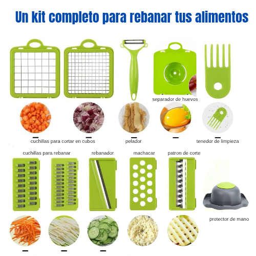 Picador multifuncional 12 en 1