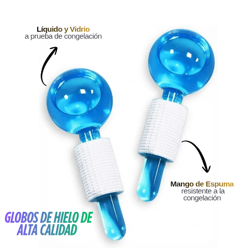 Globos de hielo facial