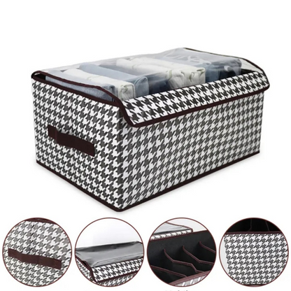 Organizador plegable con tapa