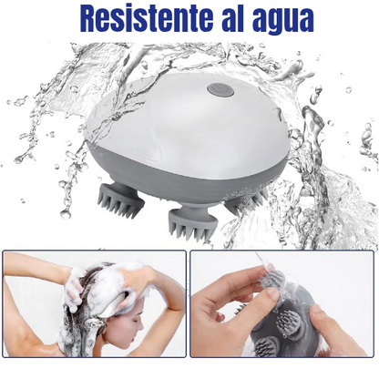 Masajeador de cabeza eléctrico recargable