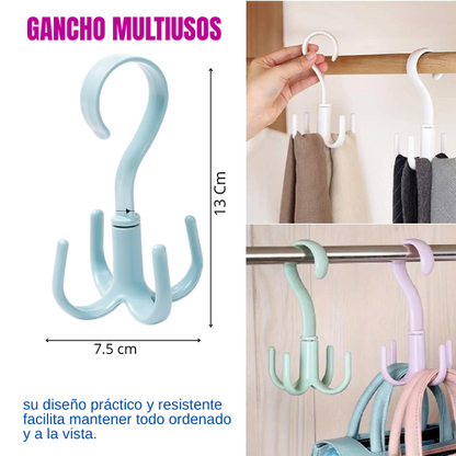 Gancho multiusos 360°