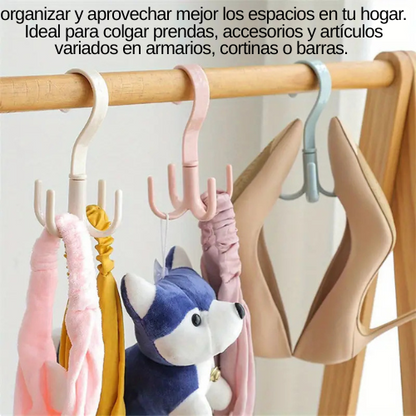 Gancho multiusos 360°