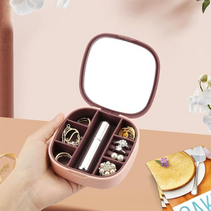 Mini joyero con espejo
