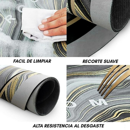 ALFOMBRA DE BAÑO - OVALADA