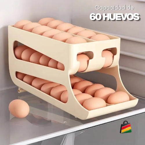 Organizador de huevos (2 niveles)