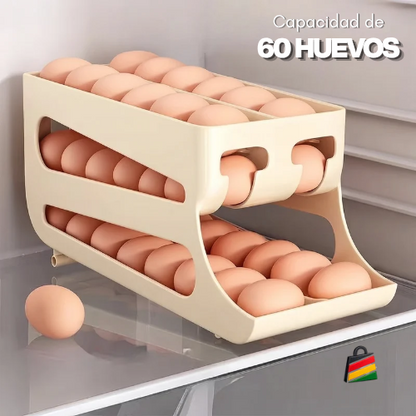 Organizador de huevos (2 niveles)