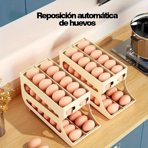 Organizador de huevos (2 niveles)