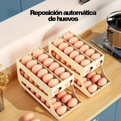 Organizador de huevos (2 niveles)