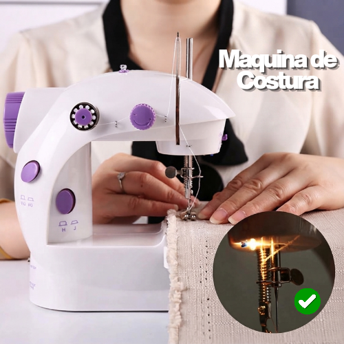 MINI MÁQUINA DE COSTURA PORTÁTIL