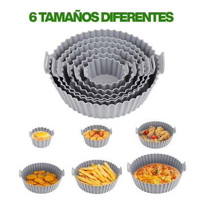 SET de 6  MOLDES DE SILICONA