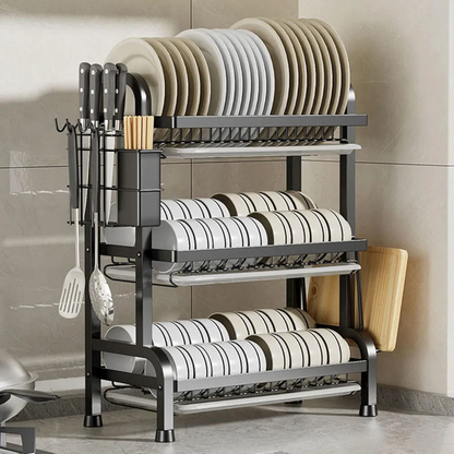 Escurridor de platos - ACERO INOXIDABLE