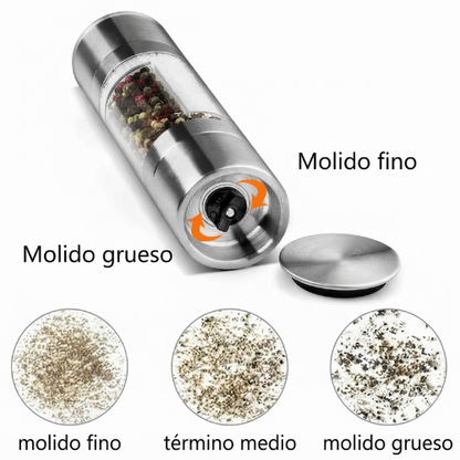 Molinillo 2 en 1 - condimentero