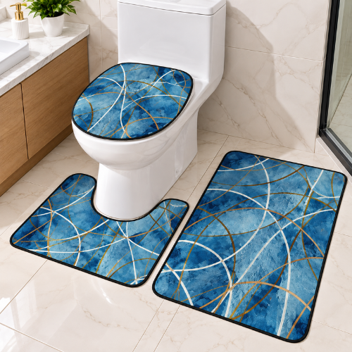 JUEGO de alfombras de baño