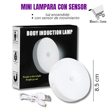 Mini lámpara con sensor