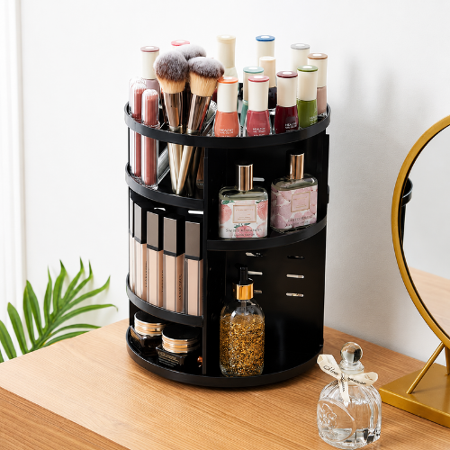 Organizador de maquillaje giratorio 360 °