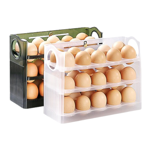 Organizador de huevos de 3 niveles
