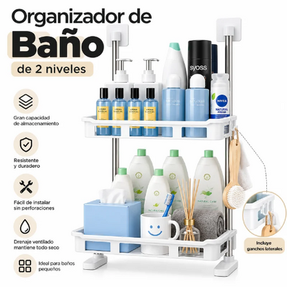 Org. De baño de 2 NIVELES