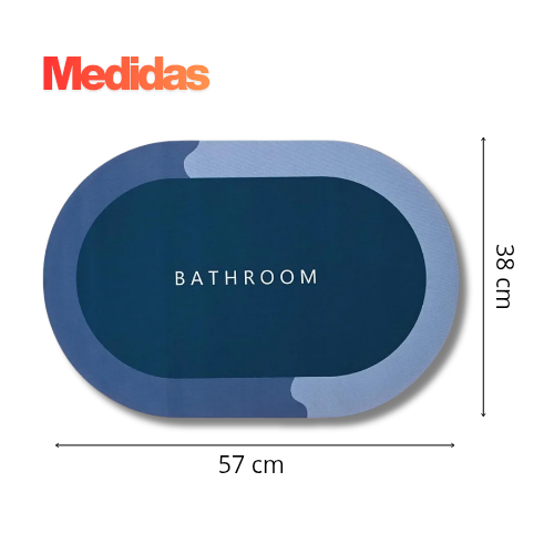 ALFOMBRA DE BAÑO - OVALADA