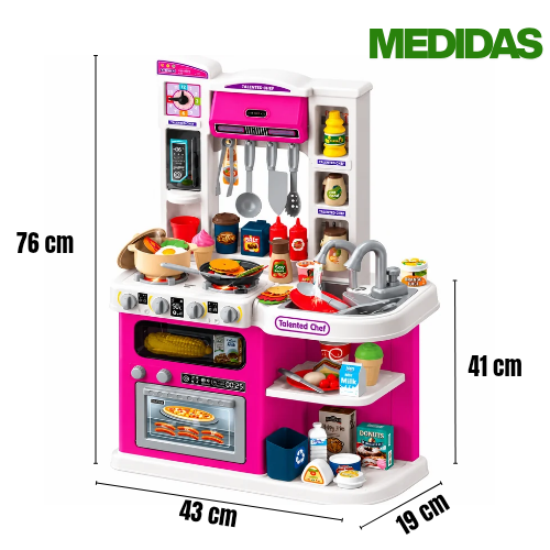 Cocina de niñas - 92 piezas