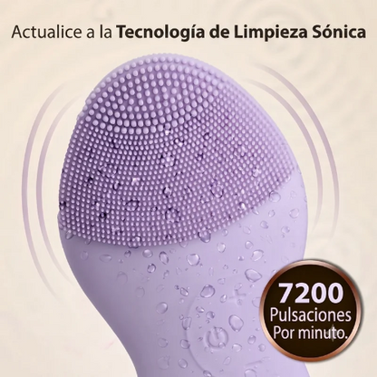 Masajeador facial de silicona