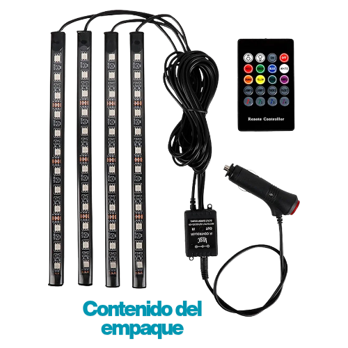 Luces led de auto RGB