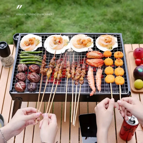 Mini parrilla portátil