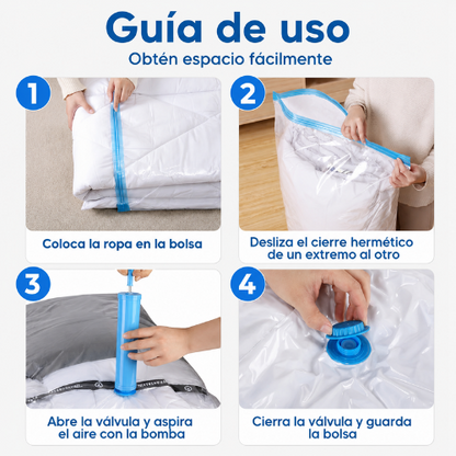 SET DE BOLSAS AL VACÍO