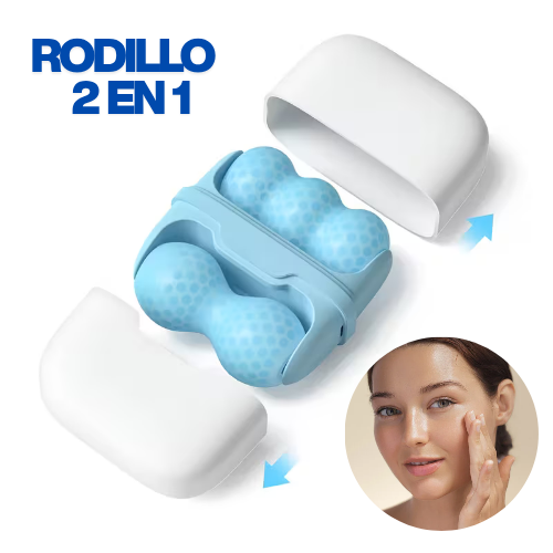 Rodillo facial 2 en 1