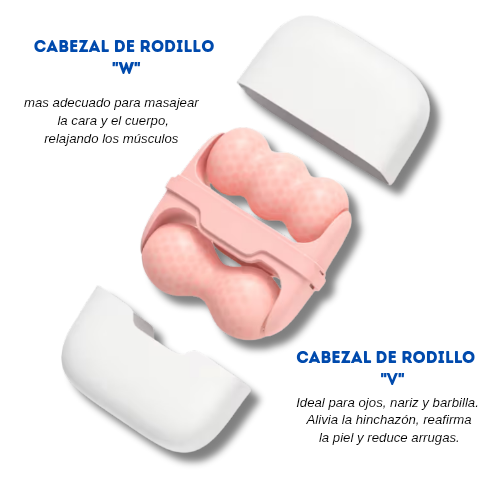 Rodillo facial 2 en 1