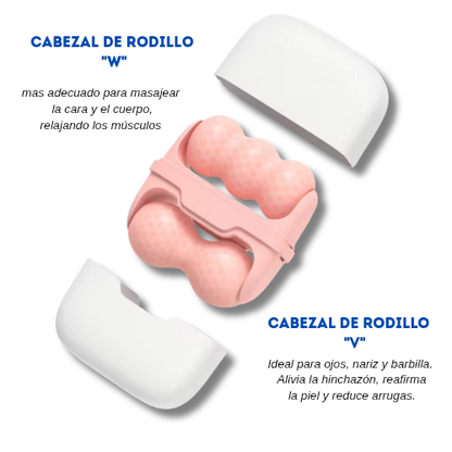 Rodillo facial 2 en 1