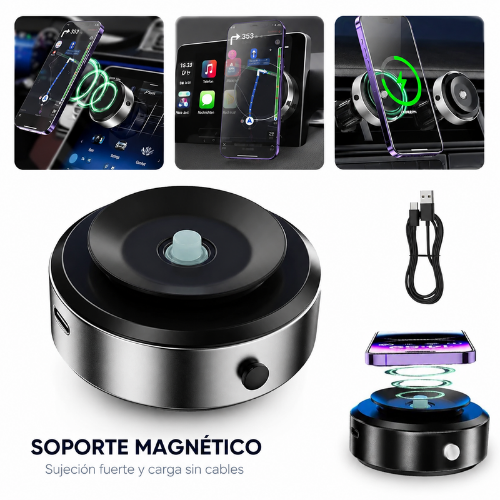 Soporte magnético de celular