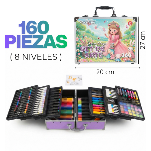 SET DE ARTE ( 160 piezas )