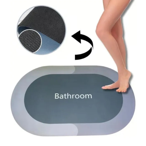 ALFOMBRA DE BAÑO - OVALADA