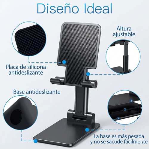 Soporte de celular ajustable