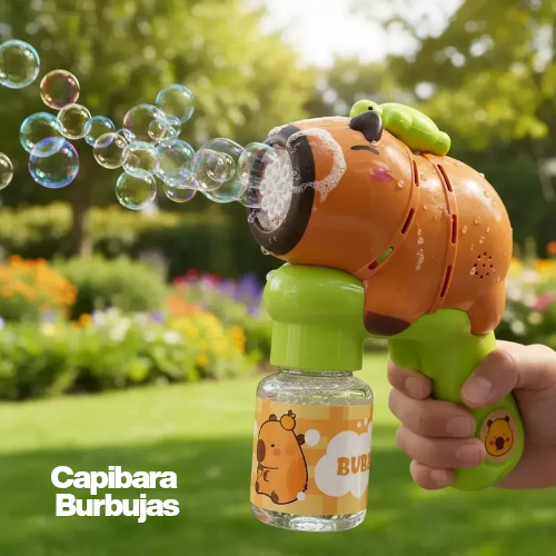 Capibara burbujas