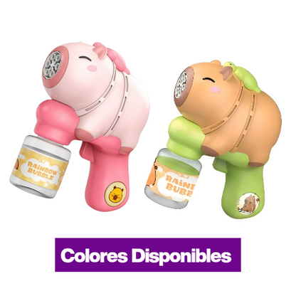 Capibara burbujas