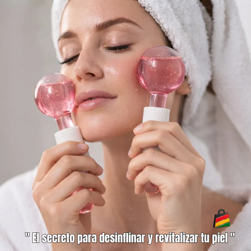 Globos de hielo facial