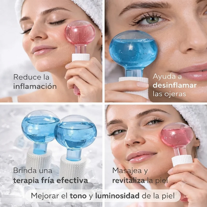Globos de hielo facial