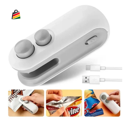 Mini sellador de bolsas