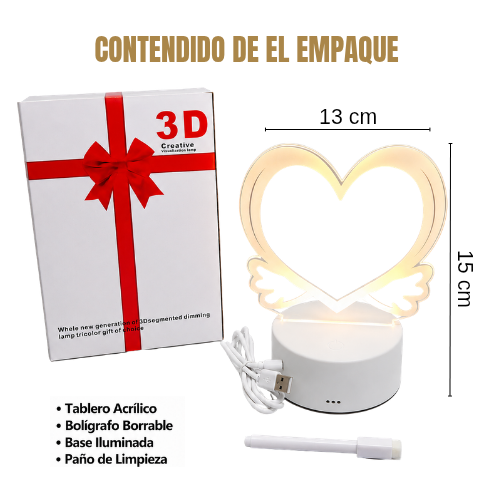 Lámpara acrílico LED