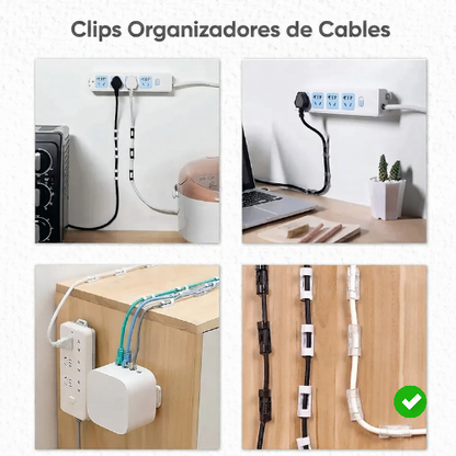 FIJADOR DE CABLES (18 UD)