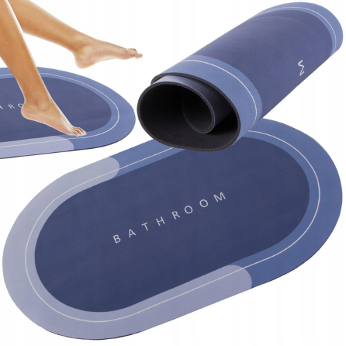 ALFOMBRA DE BAÑO - OVALADA
