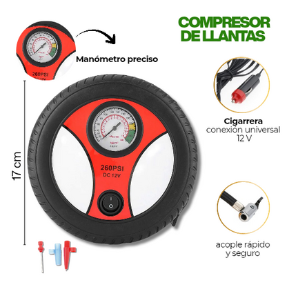 INFLADOR de llantas - auto