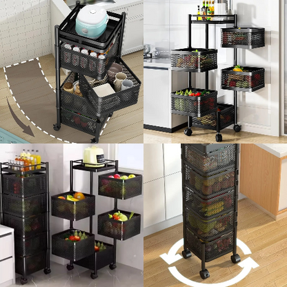 Organizador giratorio de cocina