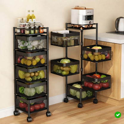 Organizador giratorio de cocina