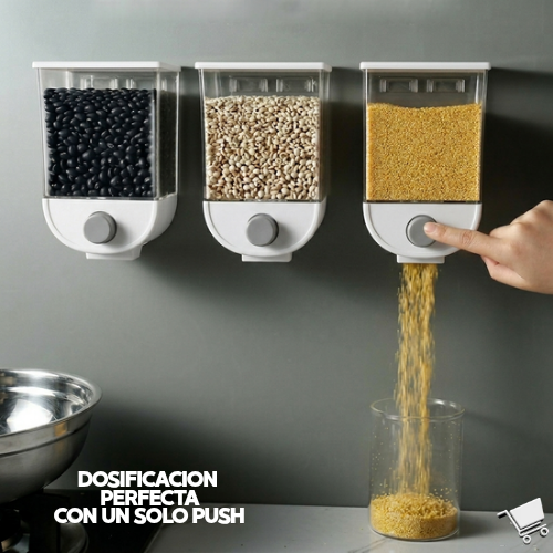 DISPENSADOR DE CEREAL DE PARED