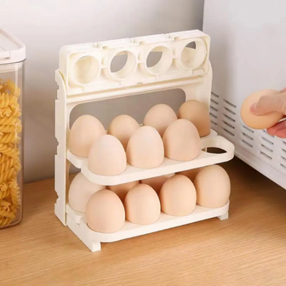 ORGANIZADOR DE HUEVO PLEGABLE