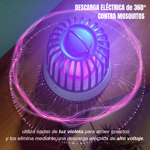 Mini lámpara mata mosquitos