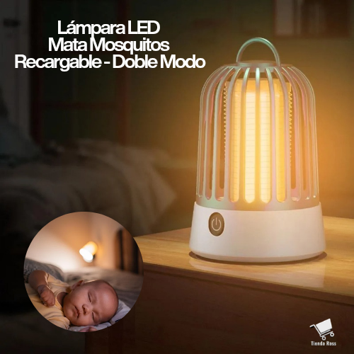 Mini lámpara mata mosquitos