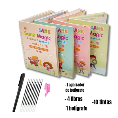 Kit de cuadernos mágicos de caligrafía